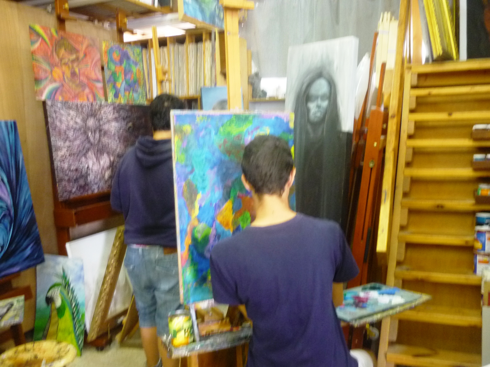 Besuch der Jugendkunstschule in Ashkelon