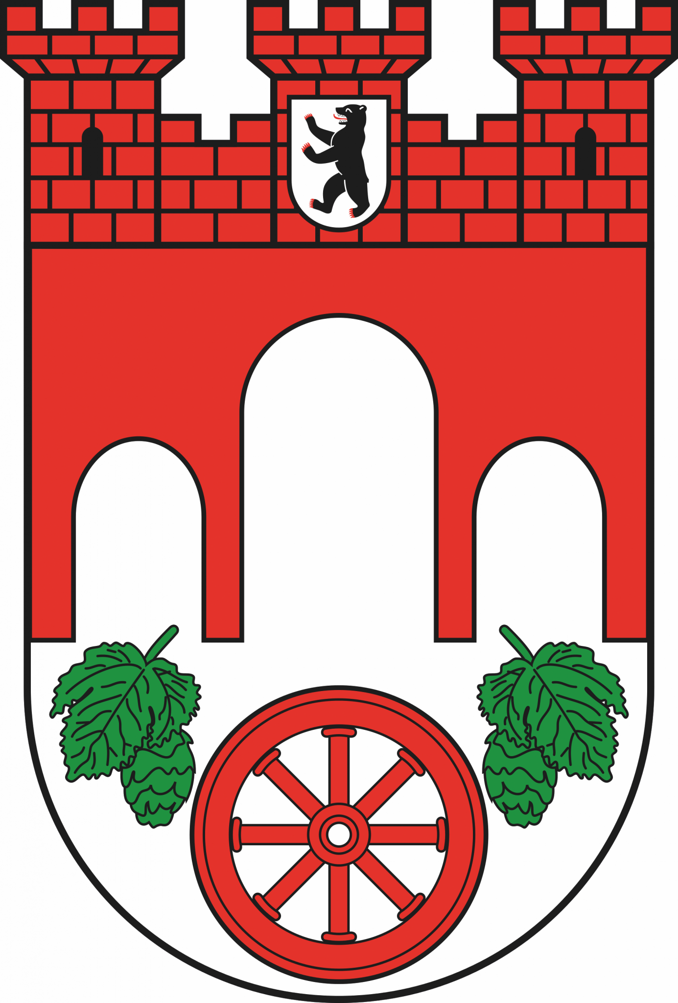 Wappen des Berliner Bezirks Pankow Freundeskreis Berlin Pankow